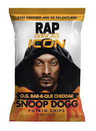 Rap Snacks Snoop Dogg 'O.G. Bar-B-Que Cheddar' Chips