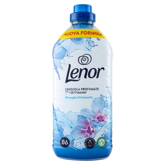 Lenor Adoucissant liquide, réveil printanier, 86 lavages, 1806 ml