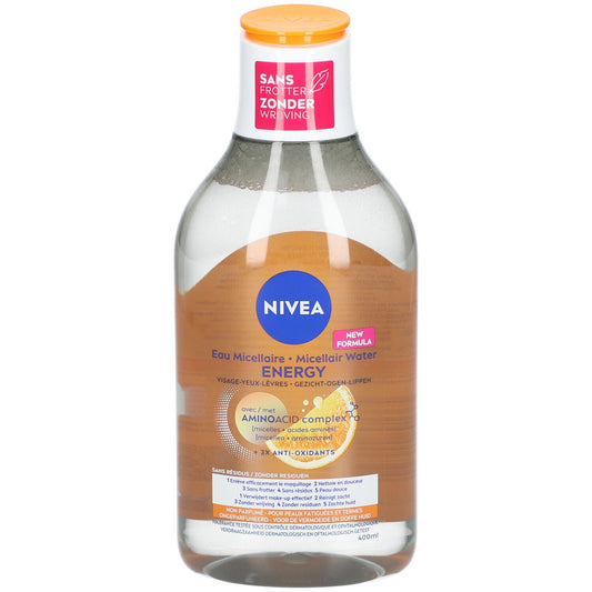 Nivea Energy Eau Micellaire - peaux ternes et fatuguées