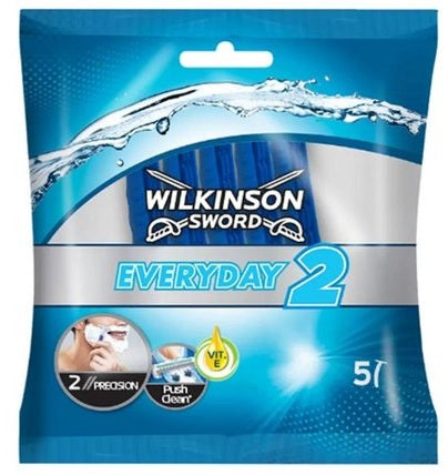 Wilkinson Sword Everyday 2 Male Disposable Razor 5 Pack